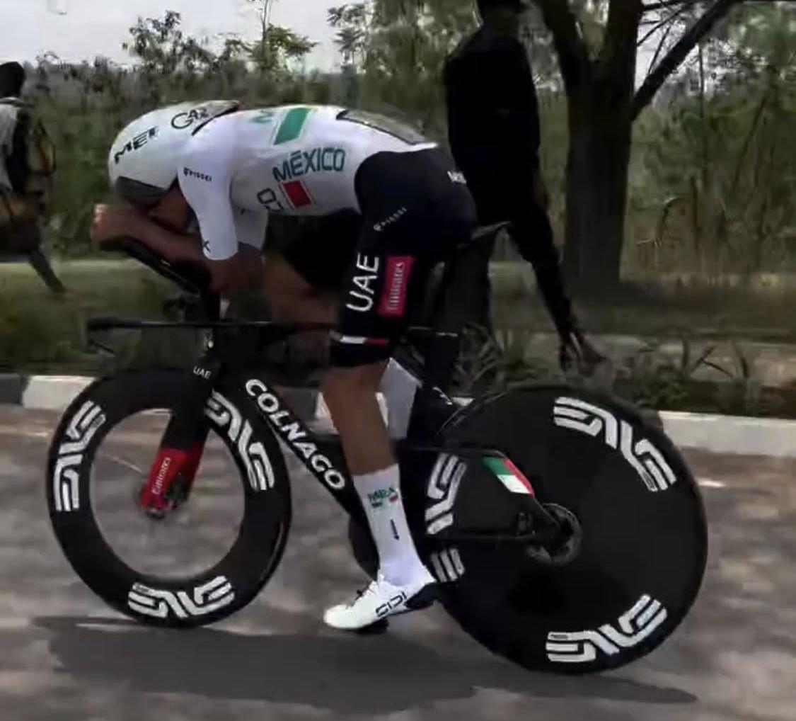 $!Isaac Del Toro, quinto en la contrarreloj del mundial de ruta