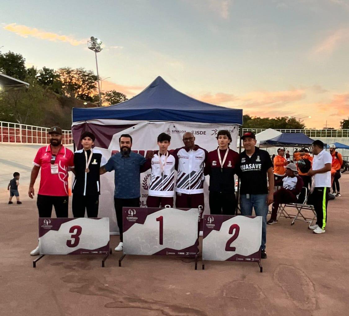 $!Mazatlán cierra con cinco medallas en ciclismo de pista del estatal Conade 2026