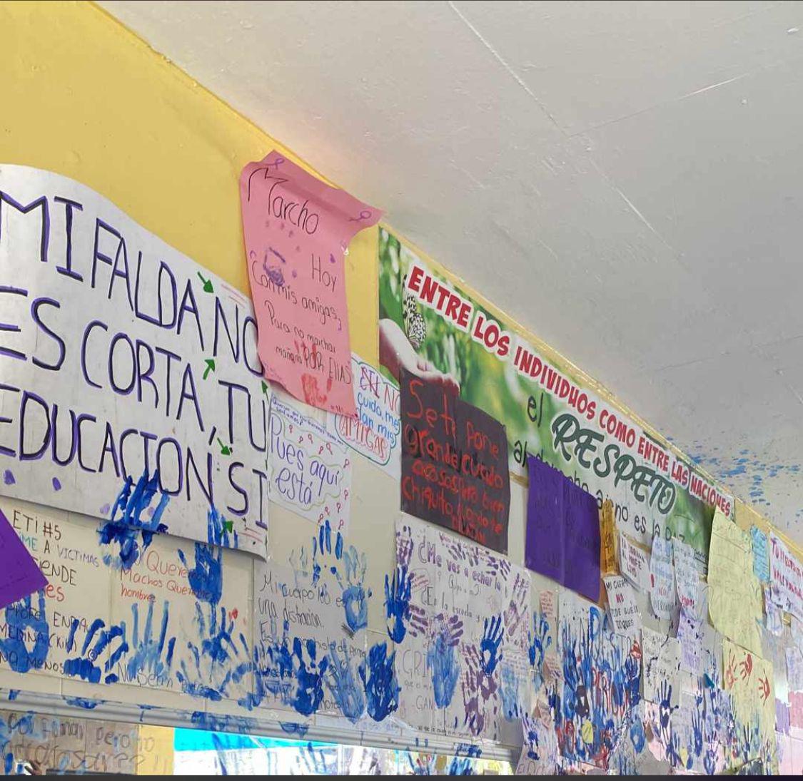 $!Ahora fue en la ETI 5 en Mazatlán: alumnas denuncian acoso