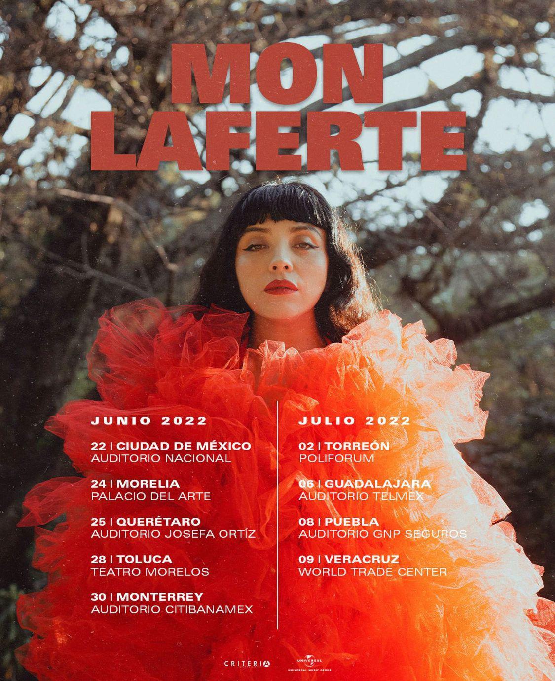 $!Anuncia Mon Laferte su regreso a los escenarios con nueva gira de presentaciones por México