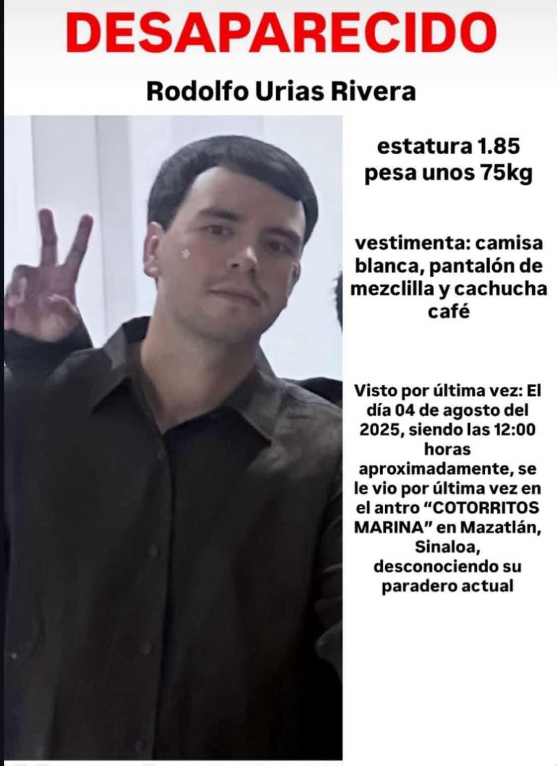 $!Desaparecen tres jóvenes de Culiacán tras acudir a un bar en Mazatlán