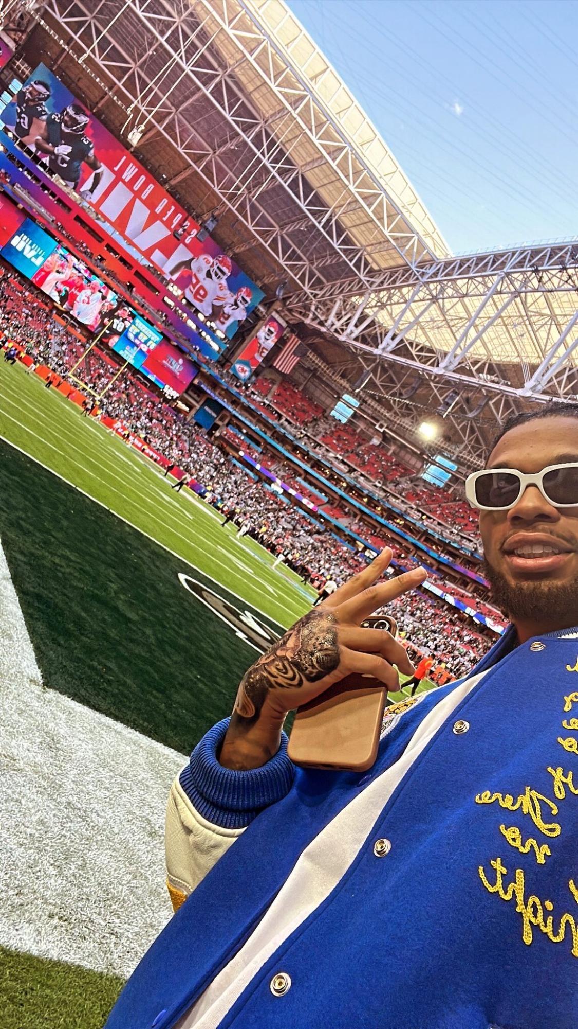 $!Damar Hamlin asiste al Super Bowl