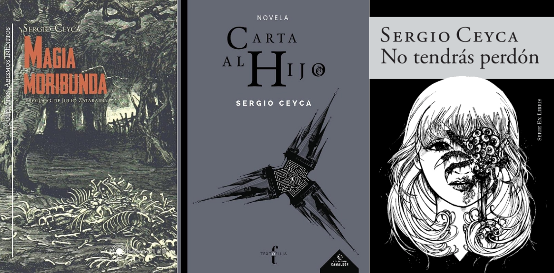 $!Los libros de Sergio Ceyca.