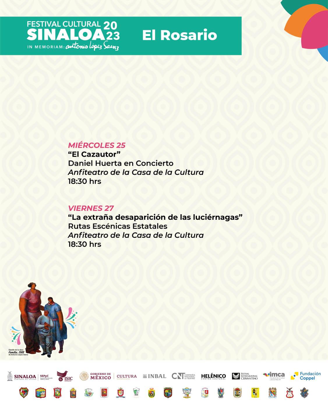 $!Estas son las actividades de El Rosario.