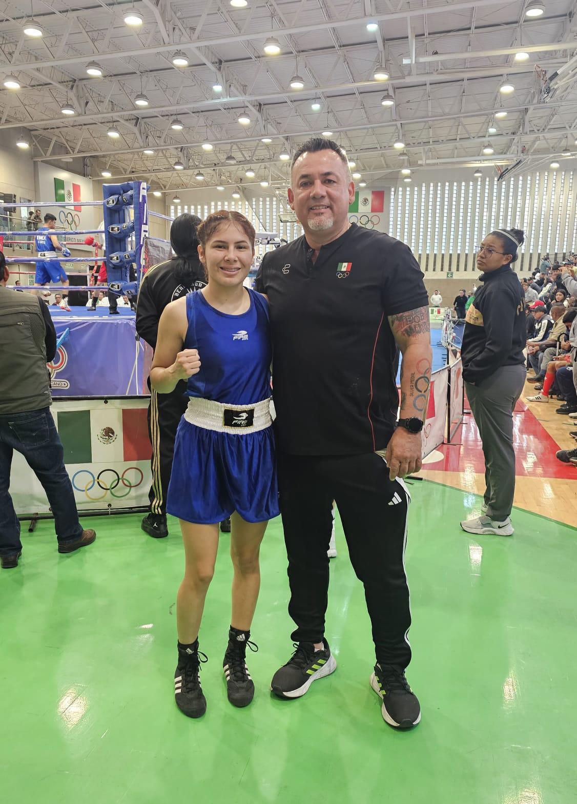 $!Mazatleca Esmeralda Patiño se consagra como la mejor en el Nacional Élite de Boxeo