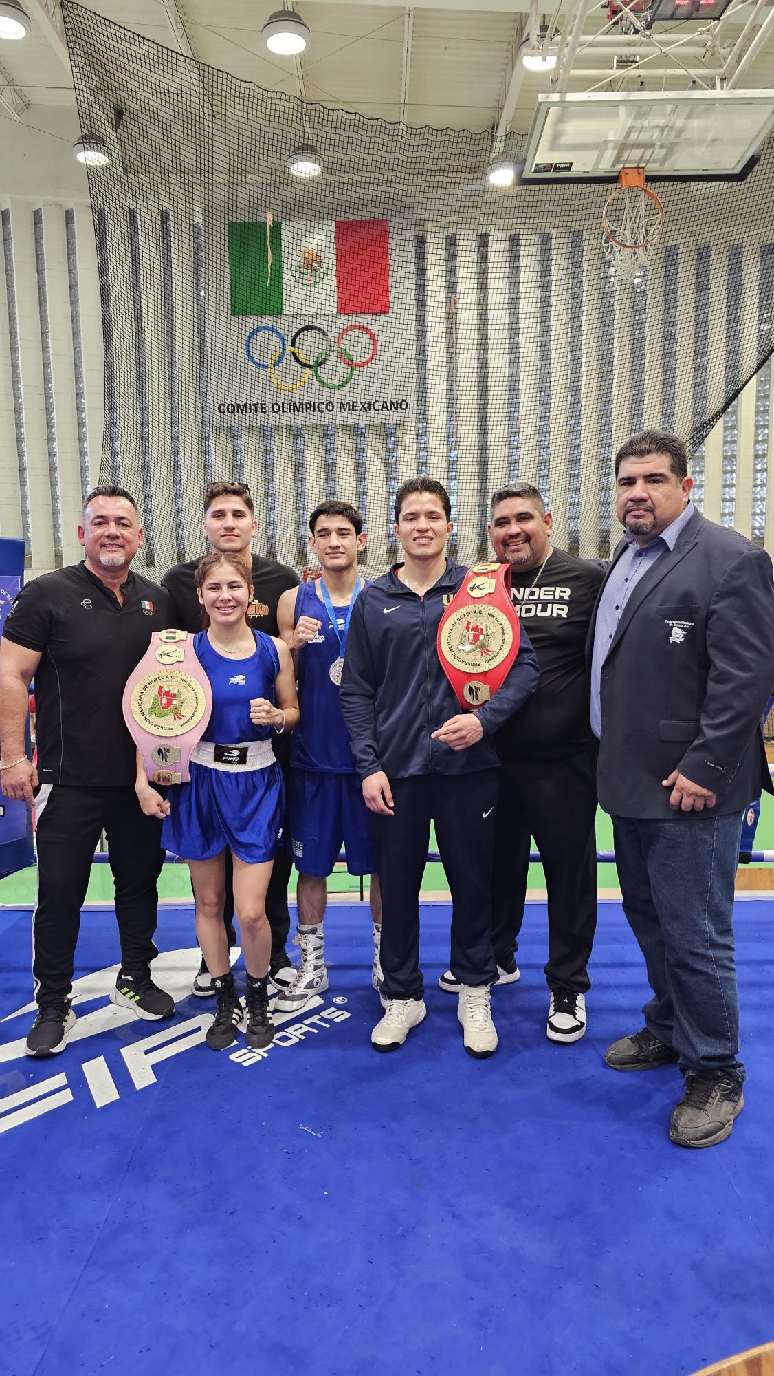 $!Mazatleca Esmeralda Patiño se consagra como la mejor en el Nacional Élite de Boxeo