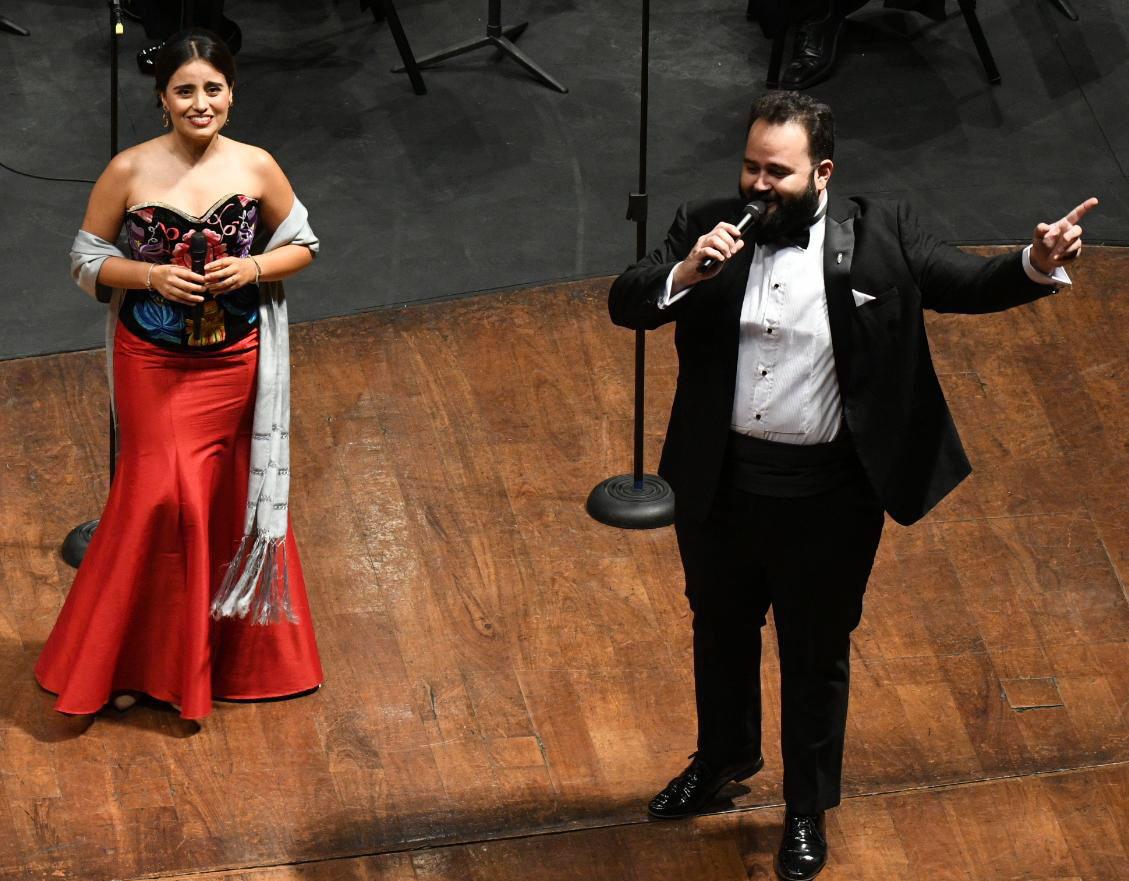 $!Como un gran sueño hecho realidad describió su participación en el Palacio de bellas Artes, Jorge Echeagaray.