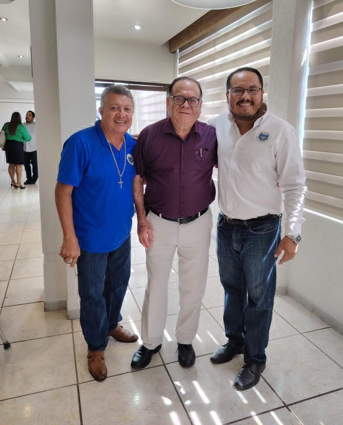 $!Enrique Herrera, Pedro Osuna y Martín Morales.