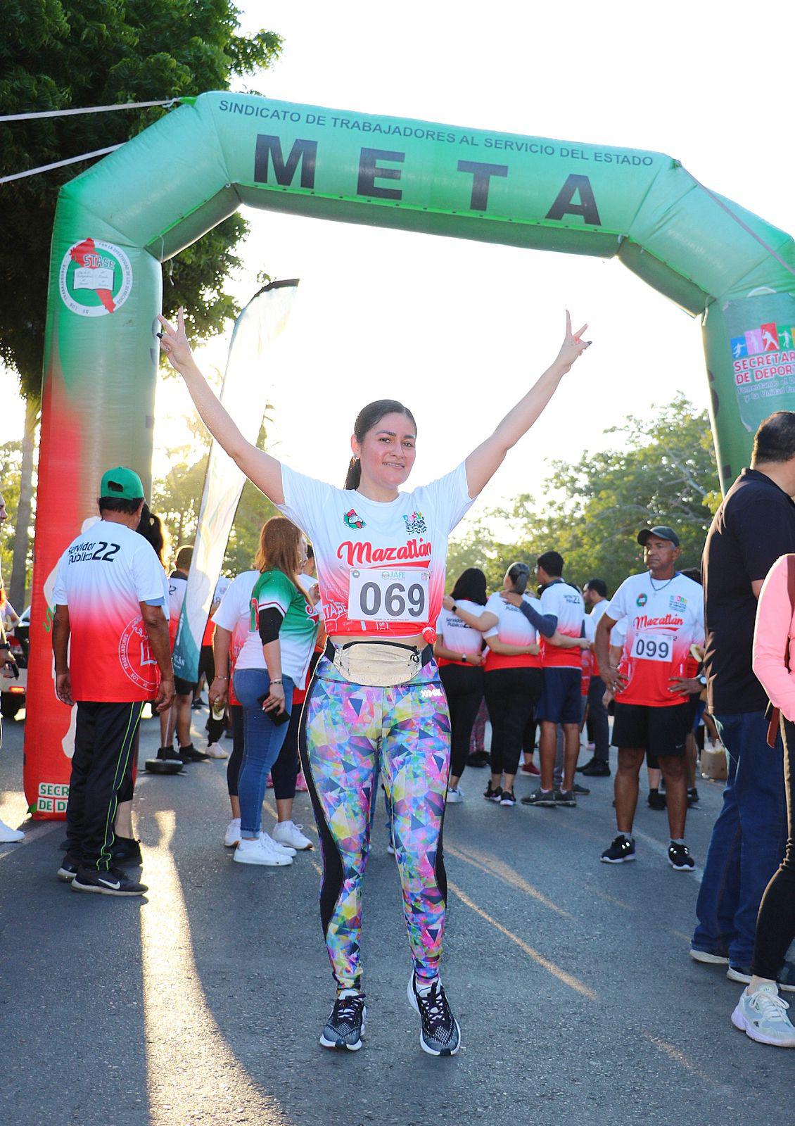 $!Promueve STASE cultura física en la Caminata del Servidor Público 22’