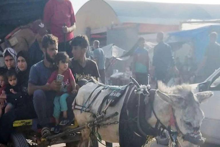 Rafah albergaba a unos 600 mil niños que ahora sufren más trauma y nuevos desplazamientos