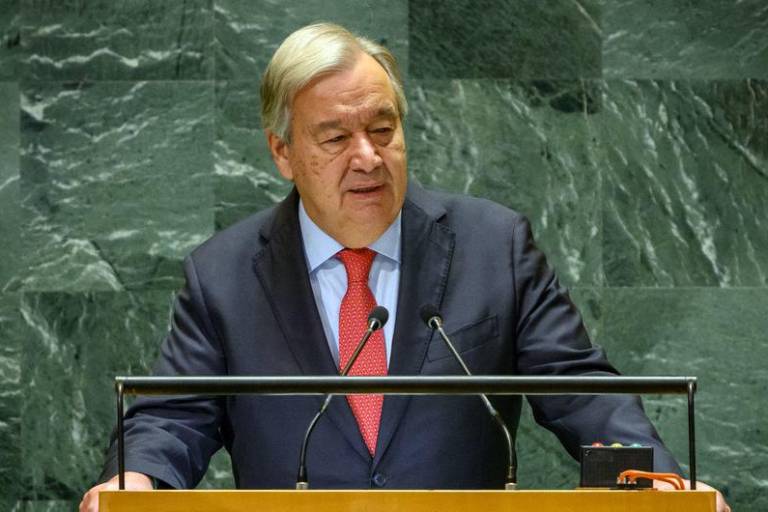 El estado de nuestro mundo es insostenible, pero nuestros problemas tienen solución: Guterres