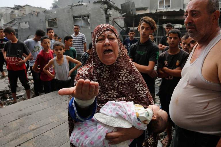 En Davos, Guterres insiste en la urgencia de un alto el fuego humanitario inmediato en Gaza