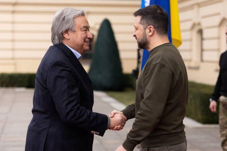 En Ucrania, Guterres se compromete a seguir buscando soluciones y paz