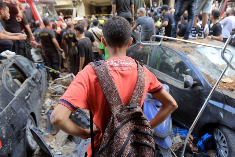 Desplazados por los bombardeos israelíes en Líbano suman más de 1 millón