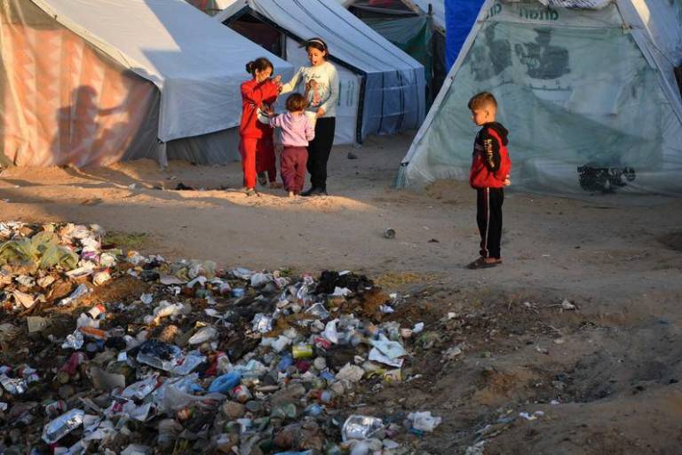 Más de 380 mil familias de Gaza reciben asistencia alimentaria de la ONU