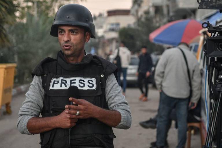 Galardonan a periodistas palestinos con el máximo premio de libertad de prensa