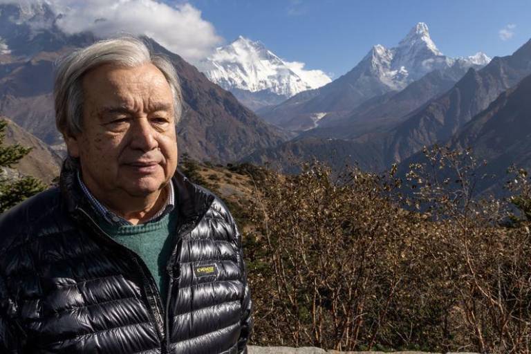 Guterres: ‘Alto a la locura del cambio climático’