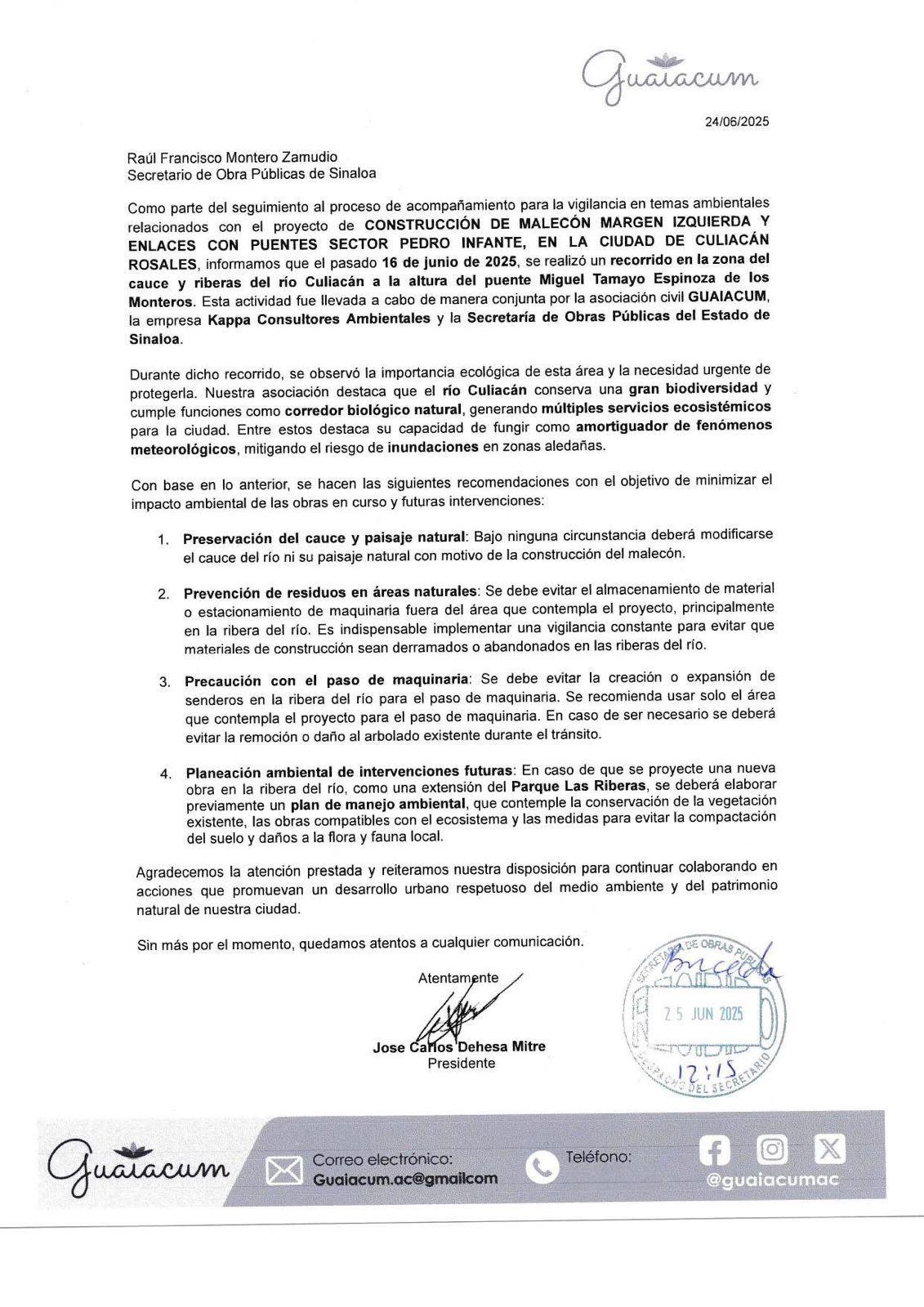 $!Alertan sobre impacto ecológico en el río Culiacán por obras del malecón margen izquierda