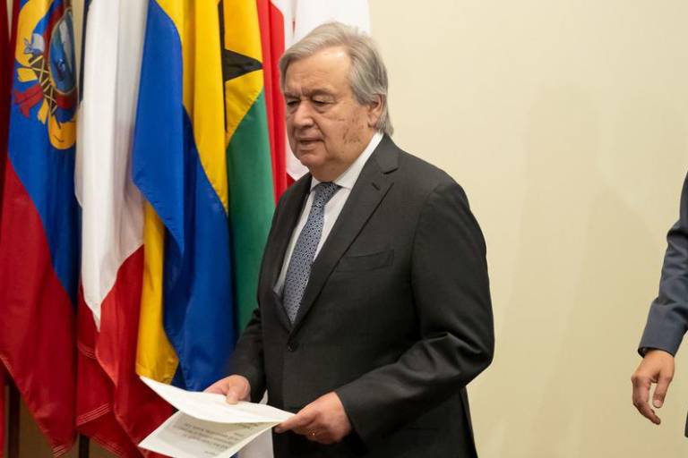 Es falso que haya justificado los ataques de Hamás: Guterres