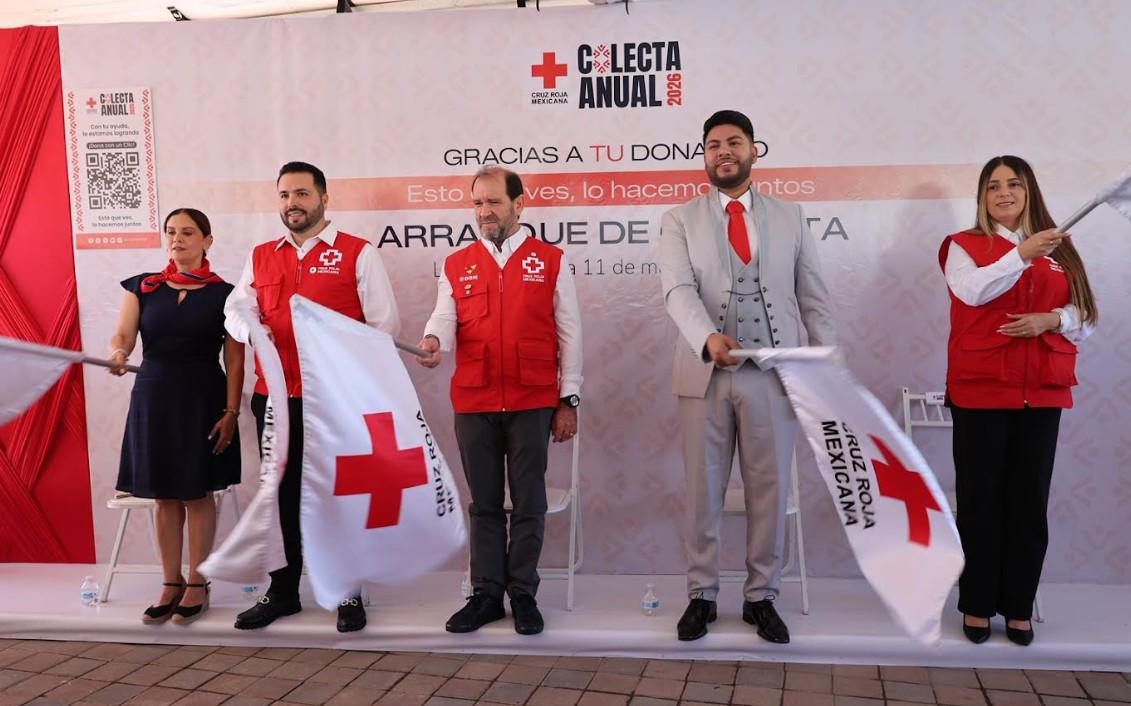 $!Con donaciones que suman $474 mil, arranca Colecta de Cruz Roja 2026 en Elota