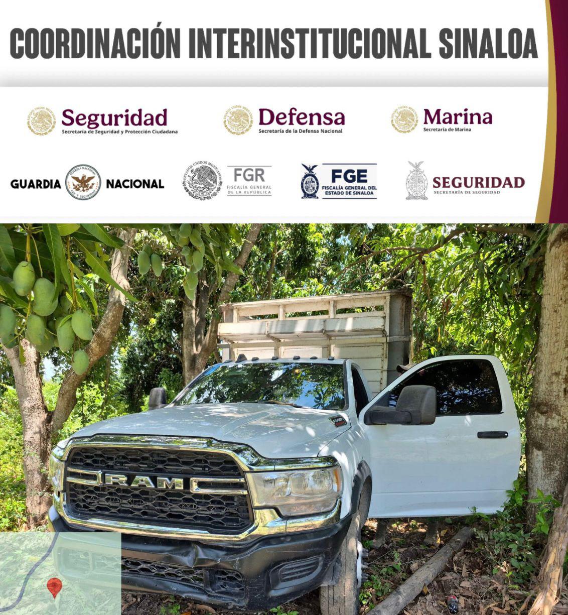 $!Asegura Marina arsenal, explosivos y vehículos robados durante operativo en Mazatlán