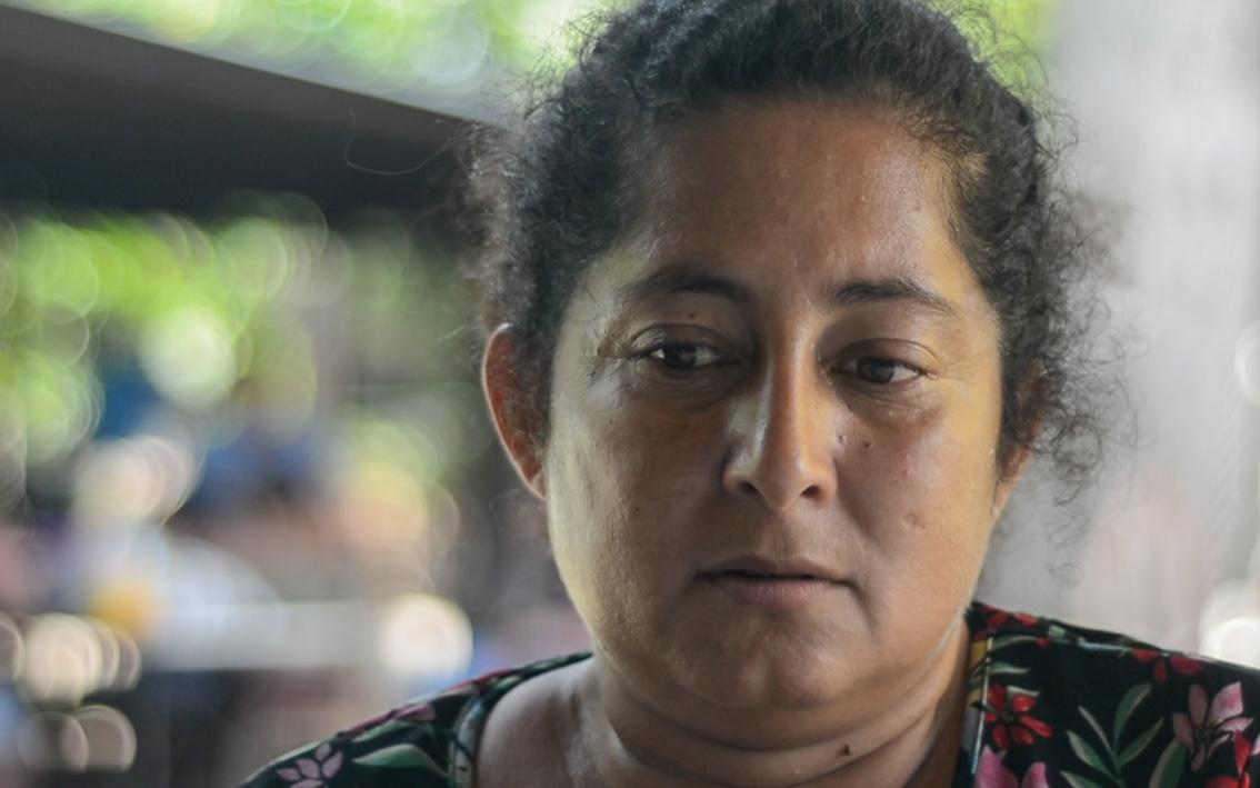 $!Evelyn Meza tía y madre de crianza de Damián dice que fue su esposo quien tomó la determinación de irse al Zócalo de la Ciudad de México y ella decidió acompañarlo. «A Nuevo Laredo ya no quise acompañarlo, no hubiera aguantado ver a Damián así».