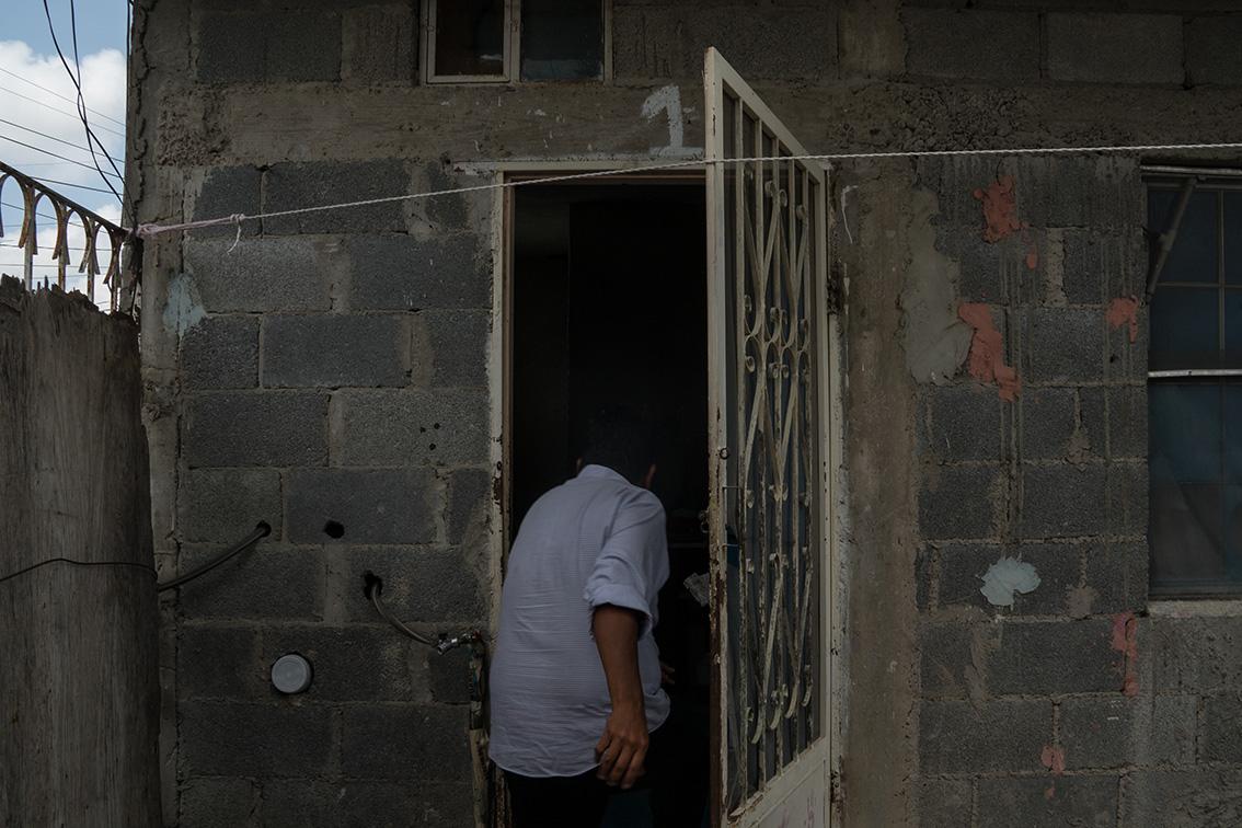 $!El cuartito donde rentaba la familia Tercero en la colonia El Hipódromo en Nuevo Laredo fue abierto de nuevo después de varios meses deshabitado, el mismo tiempo en el que la familia permaneció en el plantón del Zócalo de la capital del país.