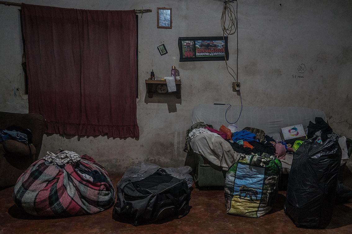 $!Las cosas de los jóvenes también volvieron a casa de la familia Tercero.