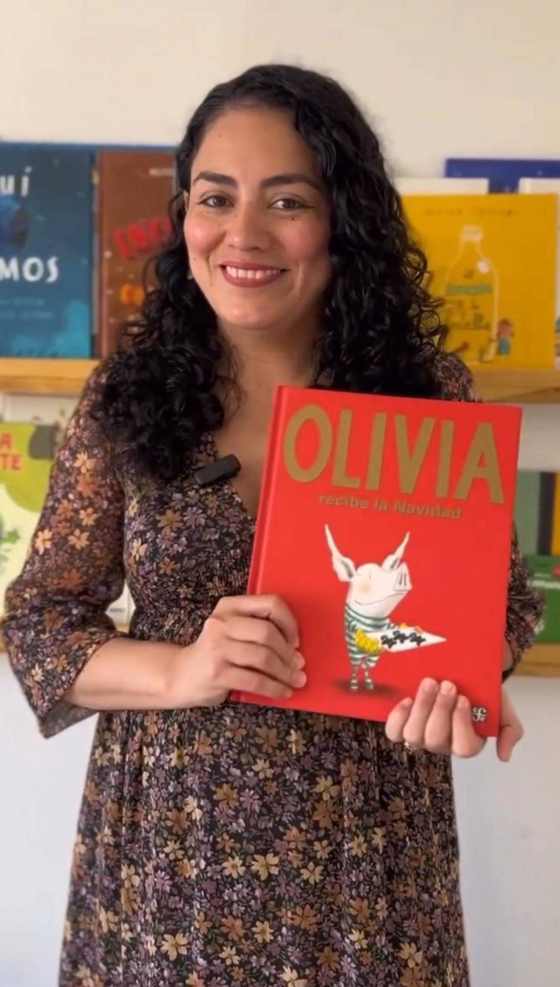 $!Itzel Martínez Thomas, promotora de lectura, y directora de ‘Un libro para cada letra’ invita a celebrar la Navidad a través de la lectura de grandes autores.
