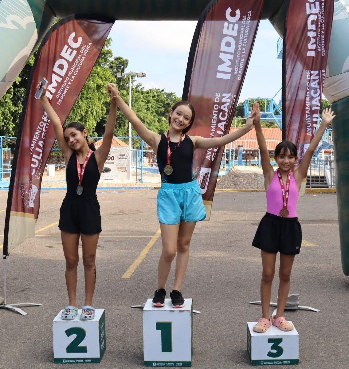 $!Fiesta deportiva en Culiacán: 80 atletas brillan en el Acuatlón 2025 rumbo a la Olimpiada Conade