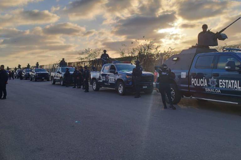 Arriban a Mazatlán policías estatales para fortalecer seguridad