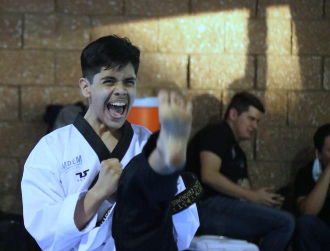 $!Mazatlán se cuelga cinco oros en Estatal de taekwondo de los Juegos Conade