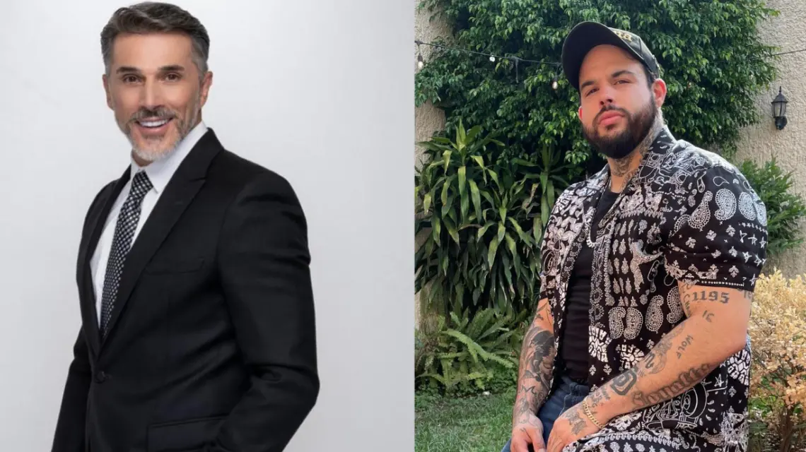 Sergio Mayer y Emiliano Aguilar.