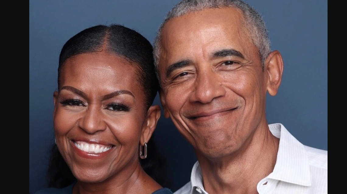 Barack y Michelle Obama.