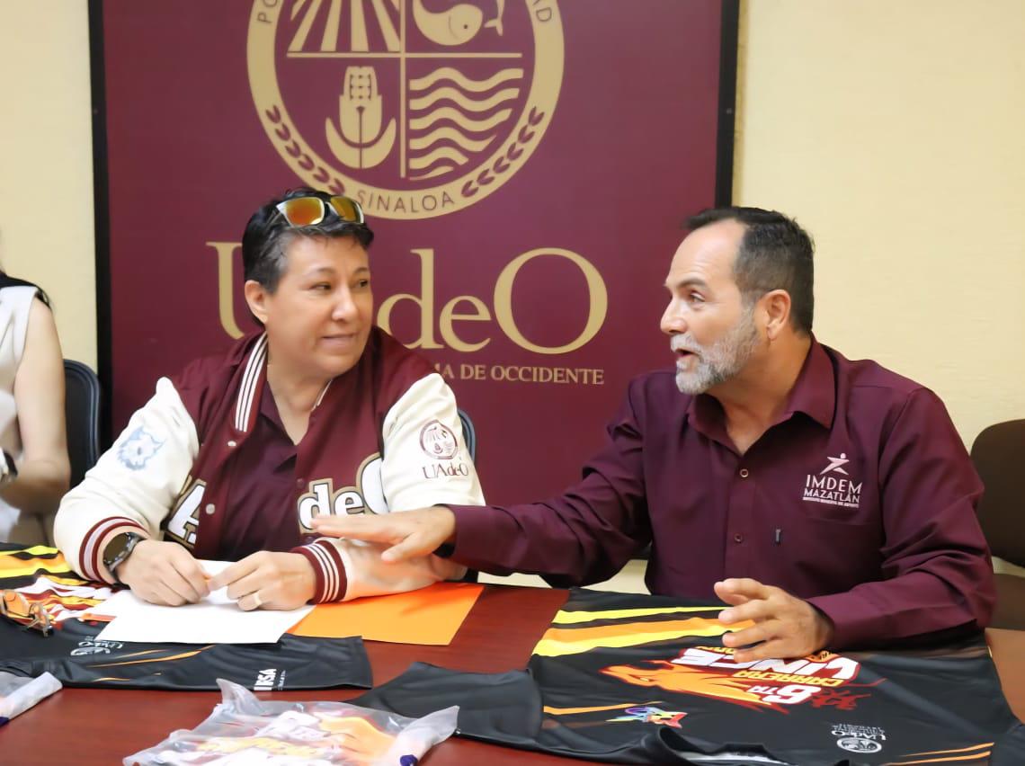 $!La UAdeO mantiene tradición atlético al anunciar la sexta edición de la Carrera Lince