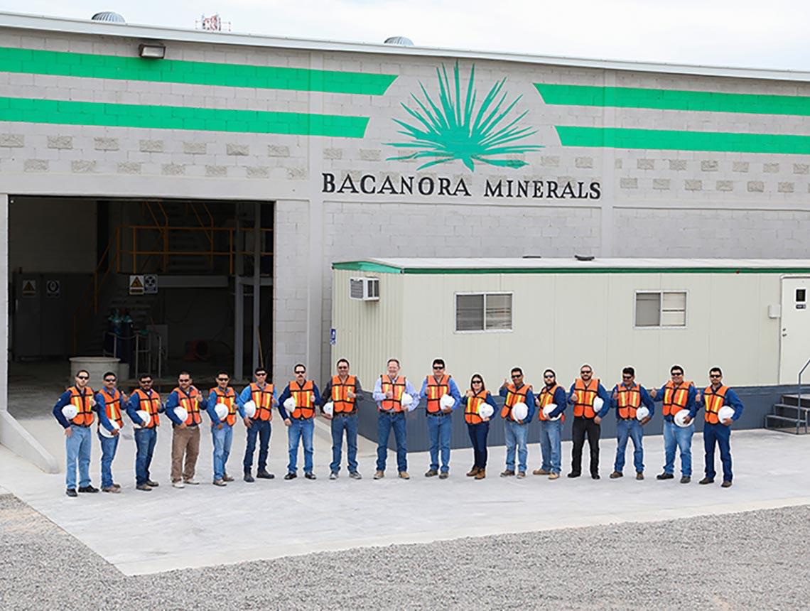 $!Planta piloto que la empresa Bacanora Lithium instaló en Sonora.