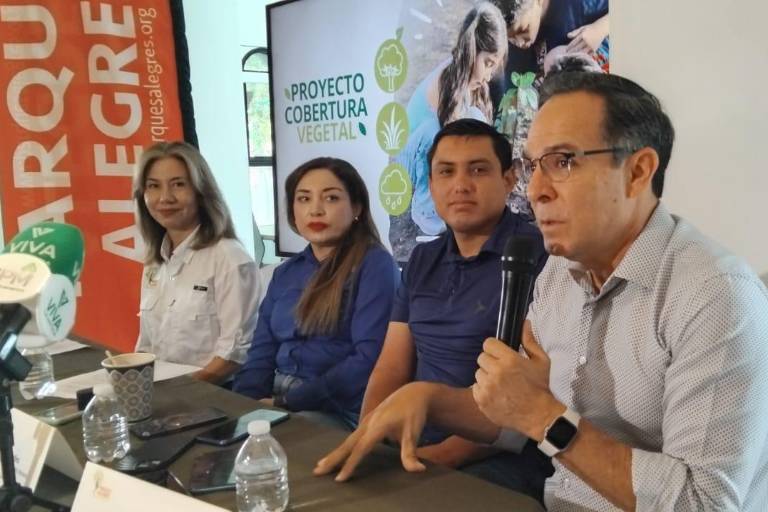 La asociación Parques Alegres anuncia la puesta en marcha del proyecto Cobertura Vegetal para convertir parques de Culiacán en lugares de convivencia y generadores de paz.