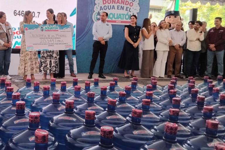 En Culiacán se pone en marcha la colecta de agua potable Aquatón 2026.