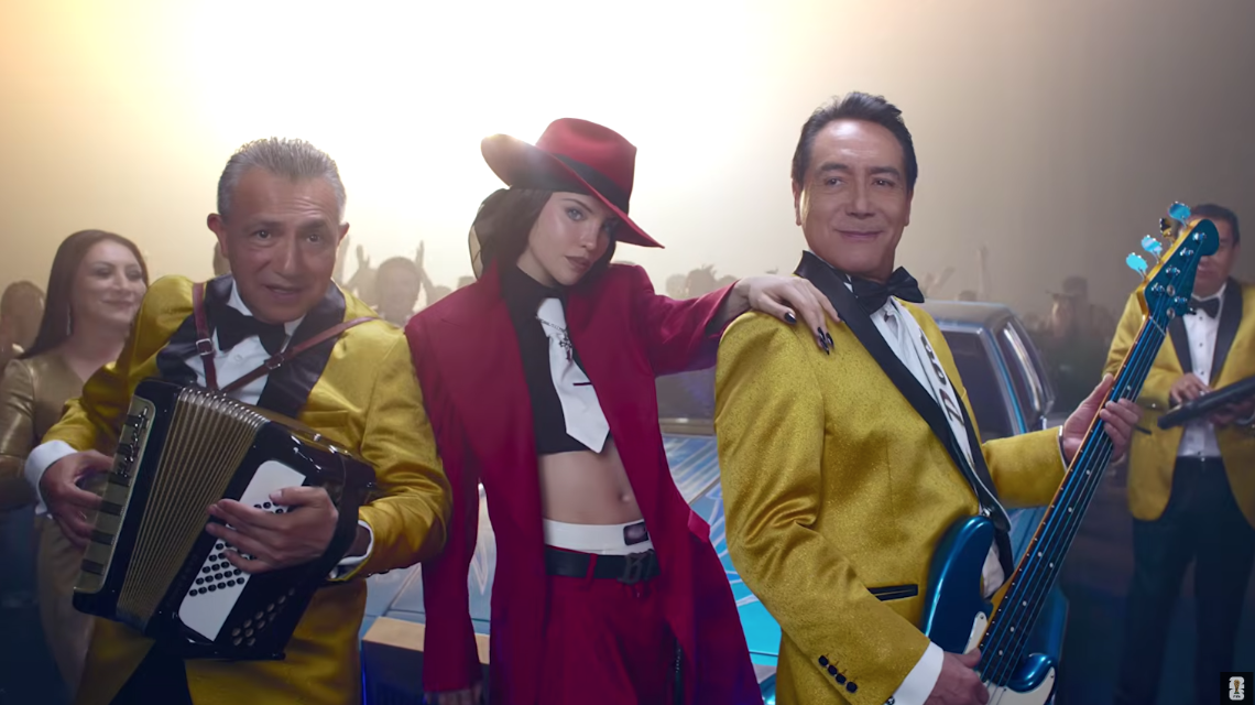 Belinda y Los Ángeles Azules colaboran por segunda ocasión.