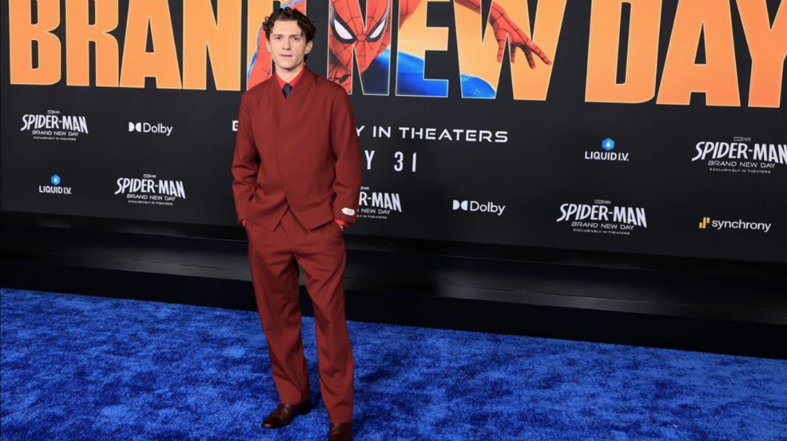 Tom Holland, protagonista de Spider-Man: Brand New Day.