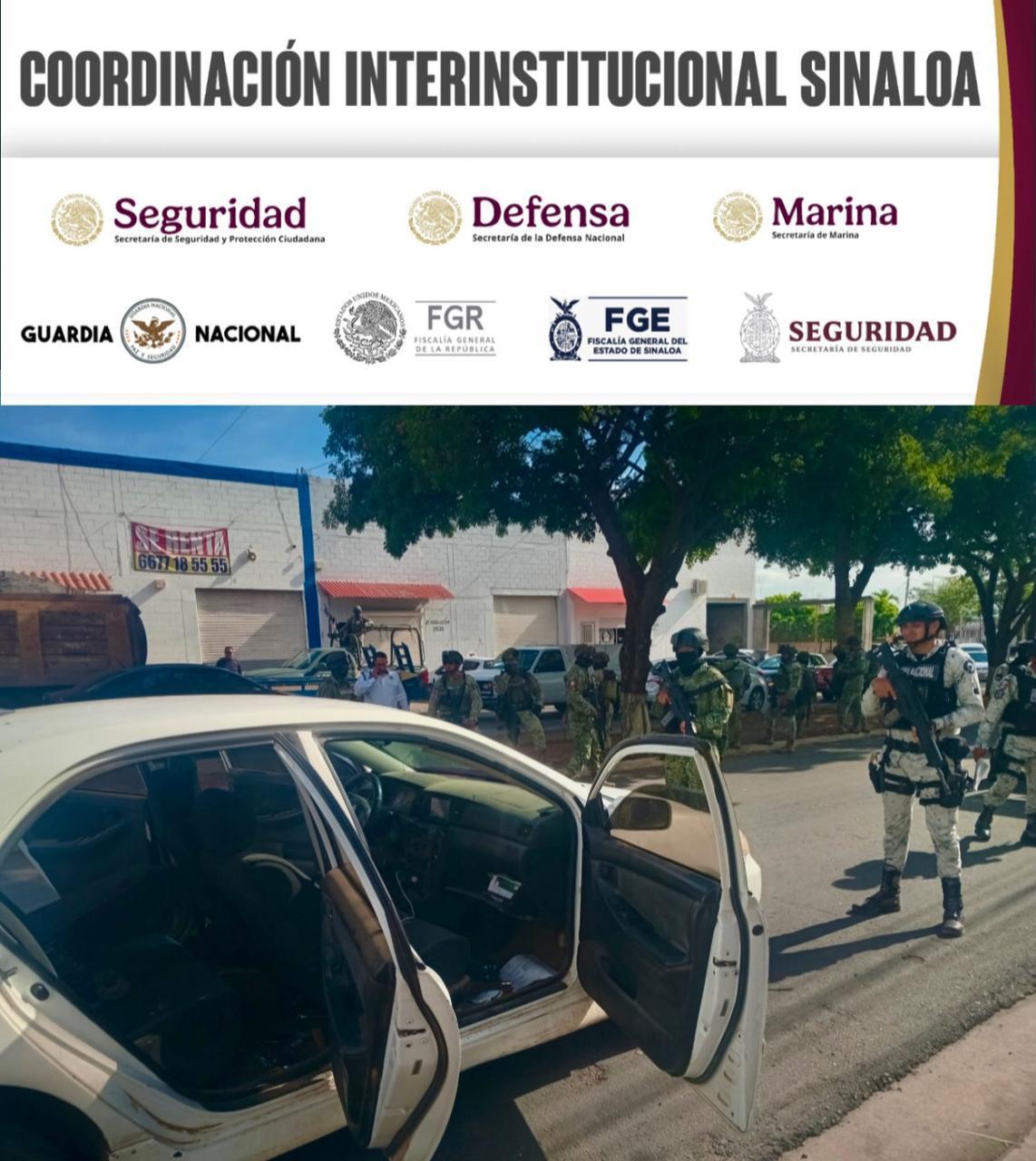 $!Les aseguran un arma de fuego y vehículo robado a los tres jóvenes detenidos en Culiacán