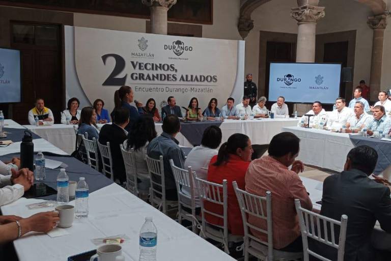 Realizan encuentro Durango y Mazatlán en el foro ‘2 vecinos, grandes aliados’