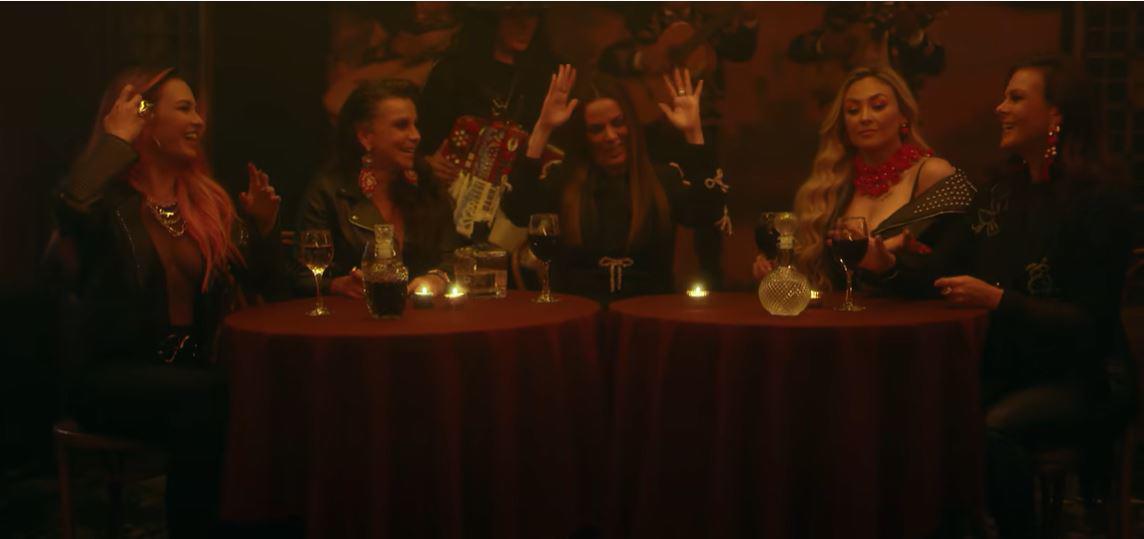 $!María José, Mariana Garza, Edith Márquez, Aracely Arámbula y Alix Bauer.