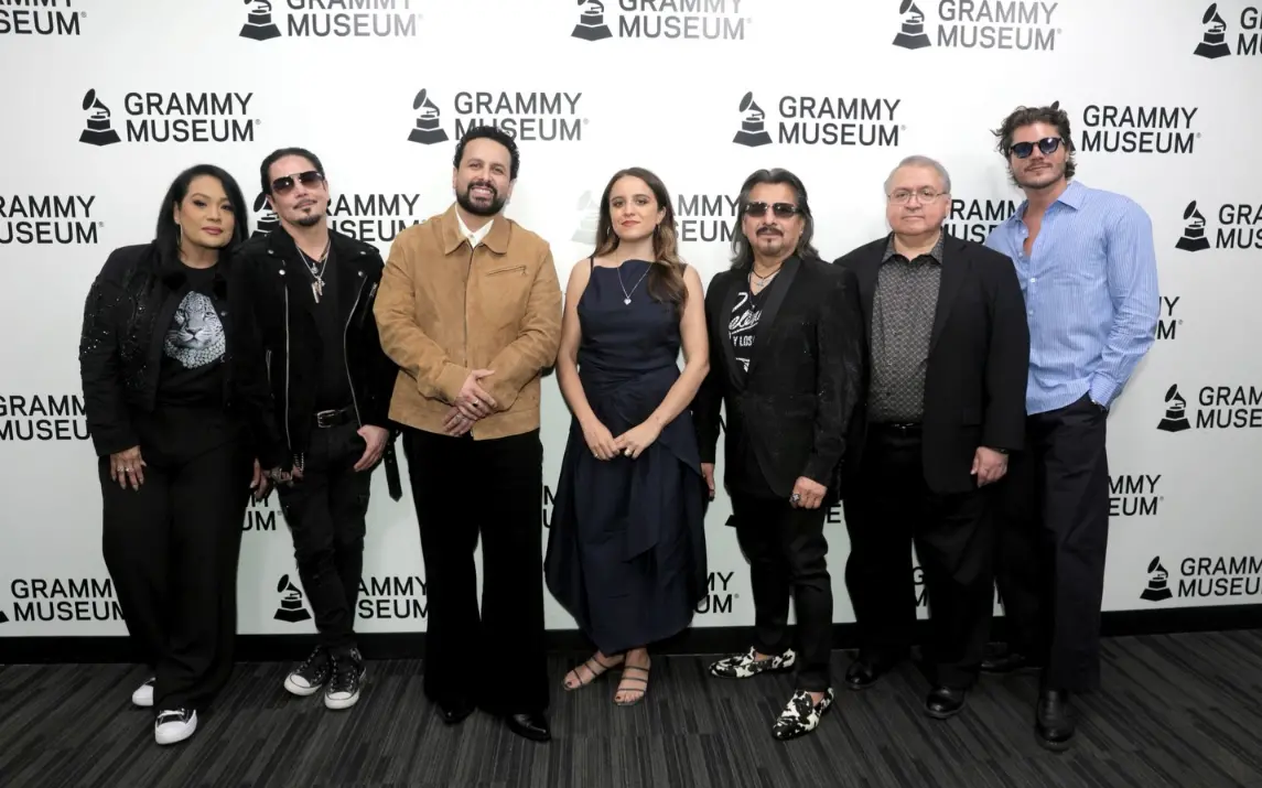$!Familiares de Selena presentes en la exposición.