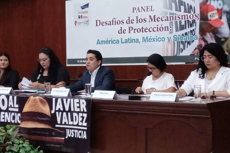 Señalan en panel desconfianza en mecanismos de protección a periodistas