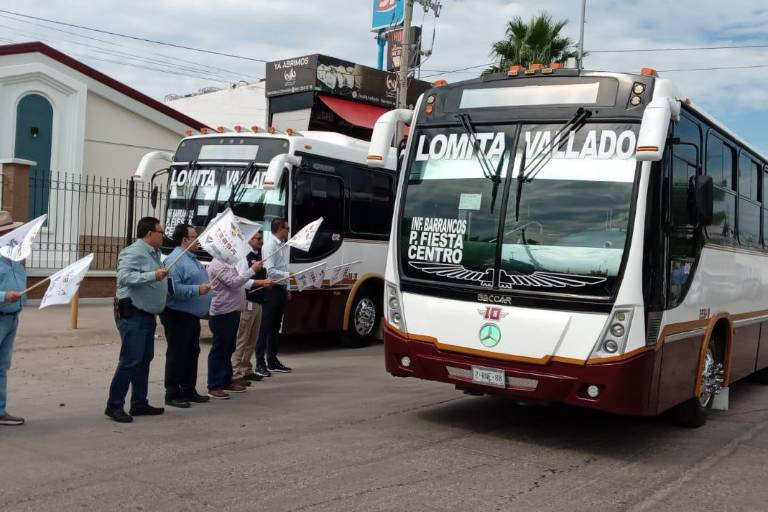 Reactivan ruta de transporte público Lomita-Vallado en Culiacán