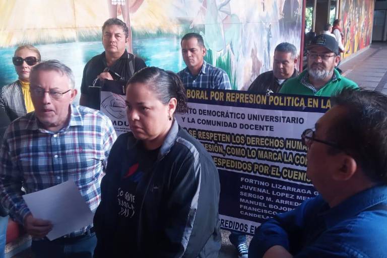 Hay 17 trabajadores de la UAS despedidos por ir en contra del PAS, acusa Movimiento Democrático Universitario