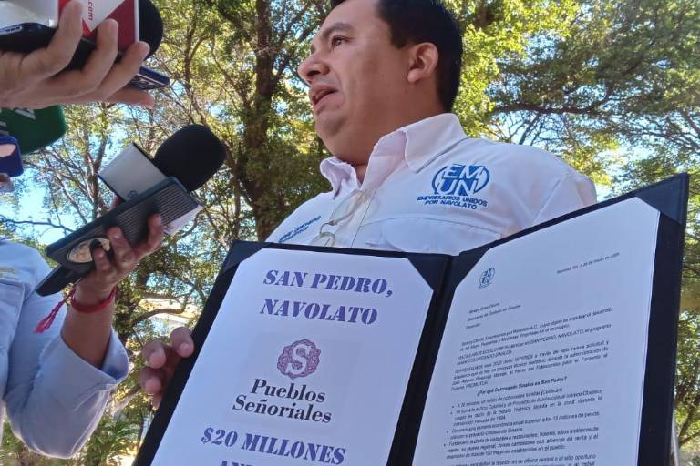 Anuncian inversión de $5 millones para construir arco en San Pedro, Navolato, y hacerlo Pueblo Señorial