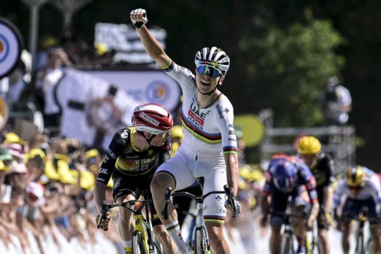 Tadej Pogacar conquista Mûr-de-Bretagne y recupera el maillot amarillo en el Tour de Francia