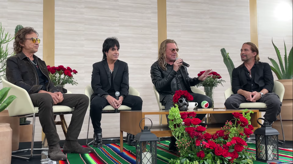 $!Maná en rueda de prensa previo a su concierto en La Minerva.